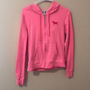VS pink sweatshirt
